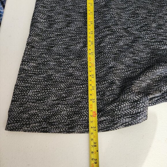 MPG Tennis Dress Womens Medium Black Gray Athletic Sheer Mesh Paneling - Picture 8 of 15